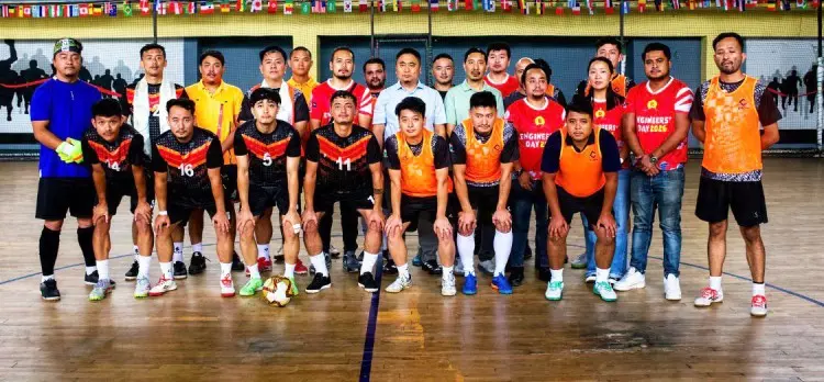 इंजीनियर्स फुटसल टूर्नामेंट में गोलों की बरसात राउंड ऑफ 16 खत्म इंजीनियर्स फुटसल टूर्नामेंट में गोलों की बरसात राउंड ऑफ 16 खत्म