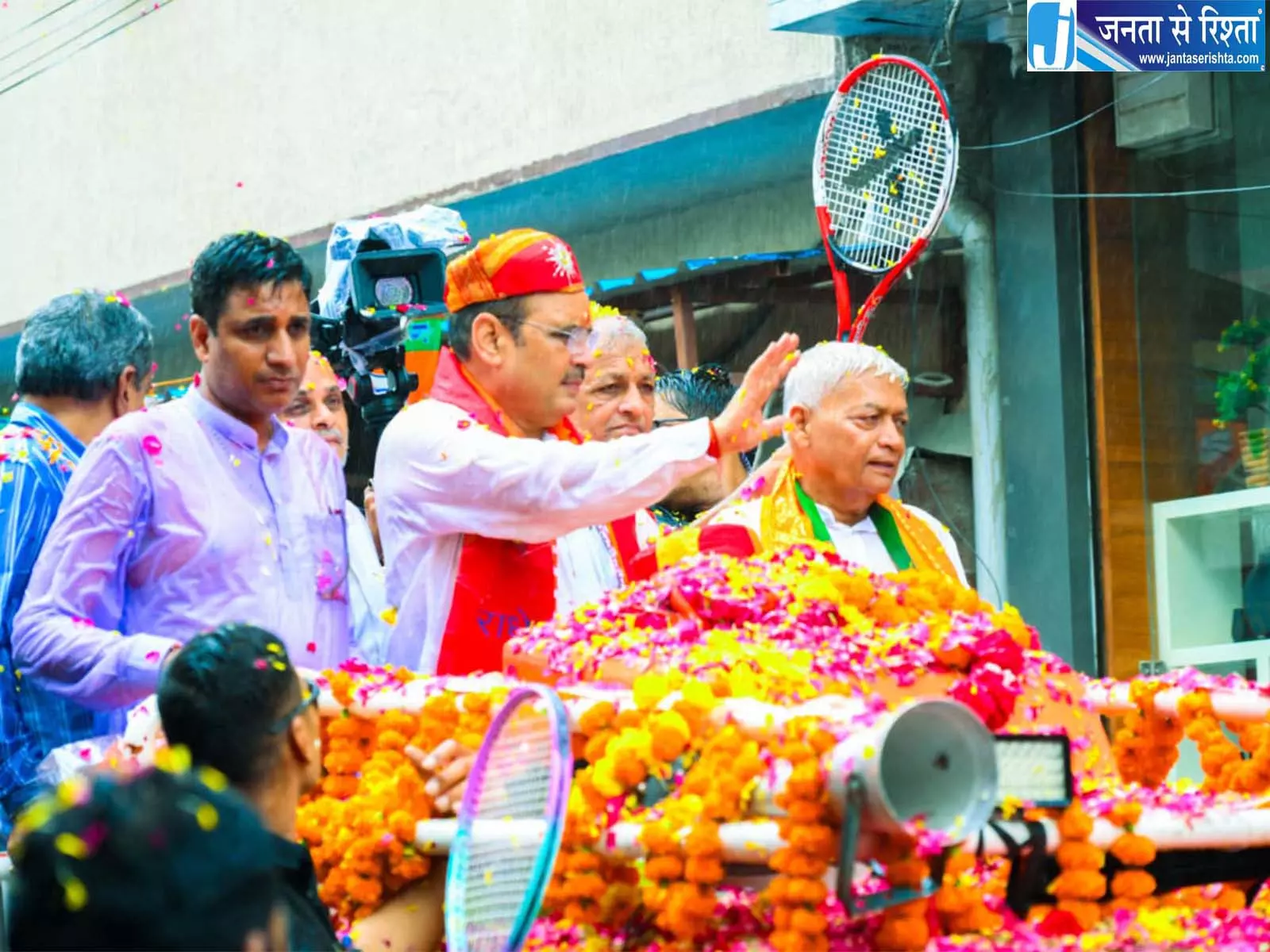 रोड शो में भजनलाल शर्मा का दावा, ट्रिपल इंजन सरकार बढ़ाएगी विकास रोड शो में भजनलाल शर्मा का दावा, ट्रिपल इंजन सरकार बढ़ाएगी विकास