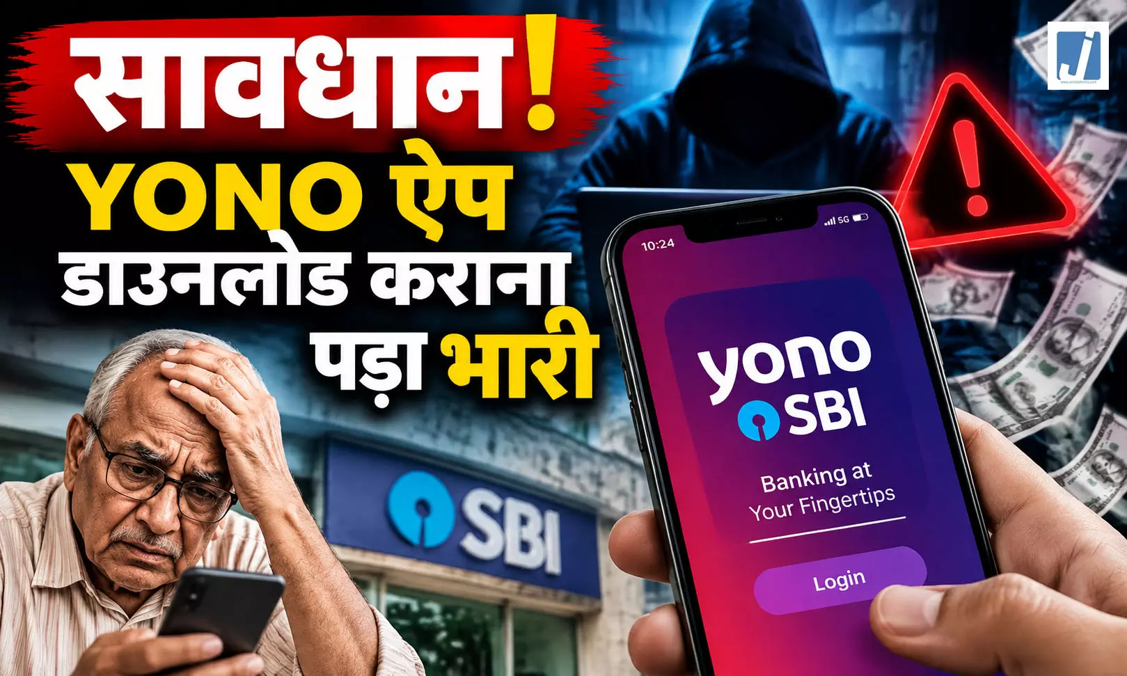 सावधान! YONO ऐप डाउनलोड कराना पड़ा भारी, रिटायर्ड टीचर के खाते से उड़ाए लाखों सावधान! YONO ऐप डाउनलोड कराना पड़ा भारी, रिटायर्ड टीचर के खाते से उड़ाए लाखों