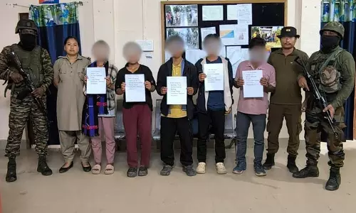 Arunachal: सुरक्षा बलों ने चांगलांग में म्यांमार के पांच नागरिकों को पकड़ा