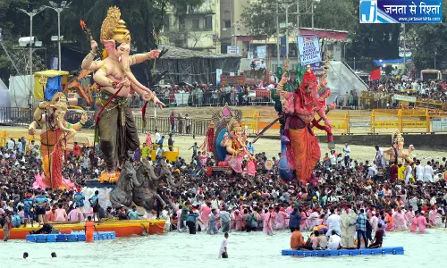 Telangana: नई नागरिक व्यवस्था के तहत मूर्ति विसर्जन की योजनाएं Telangana: नई नागरिक व्यवस्था के तहत मूर्ति विसर्जन की योजनाएं