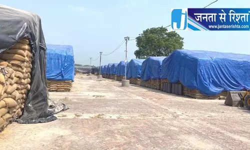फाजिल्का में गेहूं की बोरियों का संकट फाजिल्का में गेहूं की बोरियों का संकट