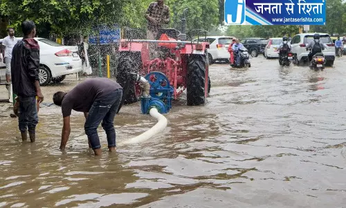 Gurugram में बारिश से फिर बिगड़े हालात