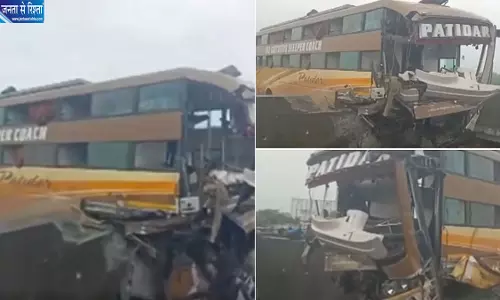 शाजापुर में बस हादसा 29 यात्री घायल