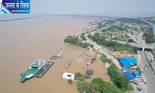 बाढ़ के बीच पानी निकासी बनी बड़ी चुनौती