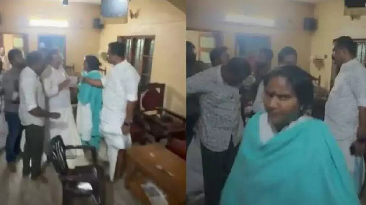 KPCC की सख्त कार्रवाई: पलायम प्रदीप और सज्जाद निलंबित KPCC की सख्त कार्रवाई: पलायम प्रदीप और सज्जाद निलंबित