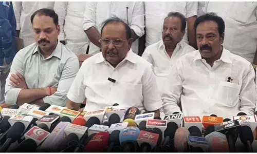 DMK नेता एस. रघुपति का आरोप है कि TVK रील सरकार चला रही DMK नेता एस. रघुपति का आरोप है कि TVK रील सरकार चला रही