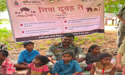 सुकमा पुलिस का निवा दुवड़ ते अभियान, ग्रामीणों के बीच बढ़ी नजदीकी