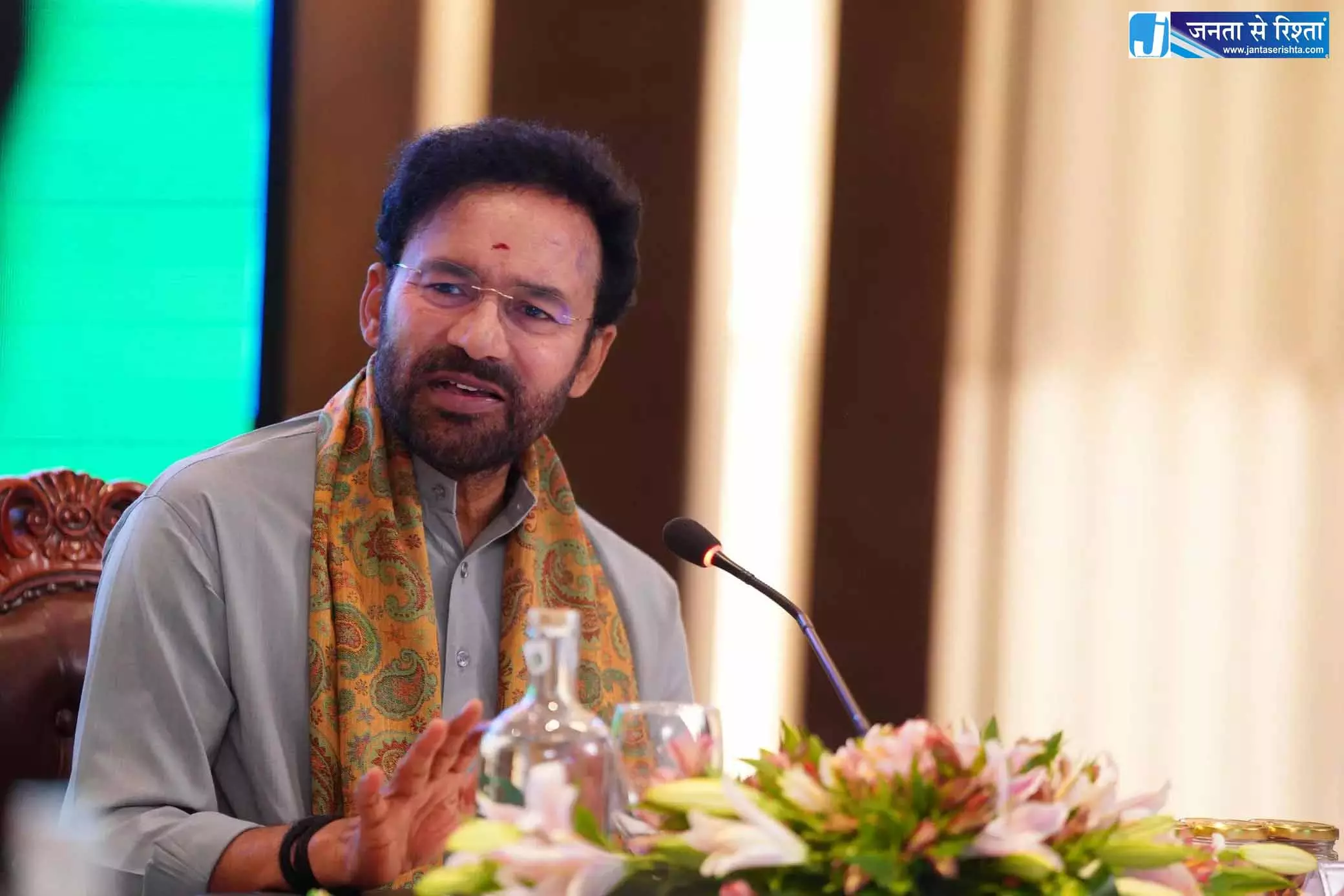 Telangana: किशन रेड्डी कहते हैं, स्वस्थ नागरिक विकसित भारत की कुंजी हैं Telangana: किशन रेड्डी कहते हैं, स्वस्थ नागरिक विकसित भारत की कुंजी हैं