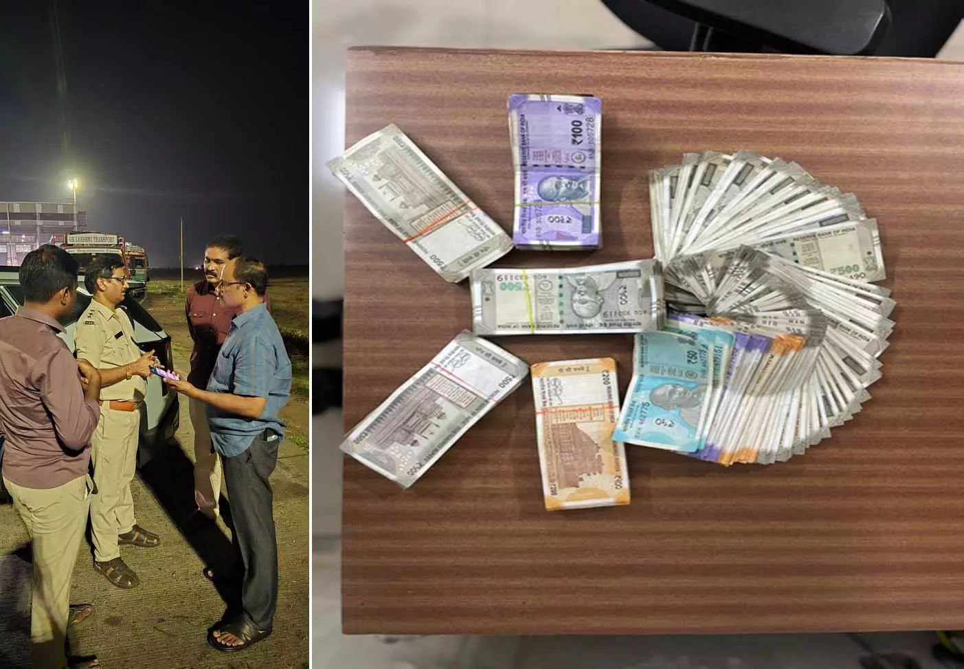 ACB ने ट्रांसपोर्ट अधिकारियों को अवैध वसूली करते पकड़ा, 2.5 लाख से अधिक नकद जब्त ACB ने ट्रांसपोर्ट अधिकारियों को अवैध वसूली करते पकड़ा, 2.5 लाख से अधिक नकद जब्त