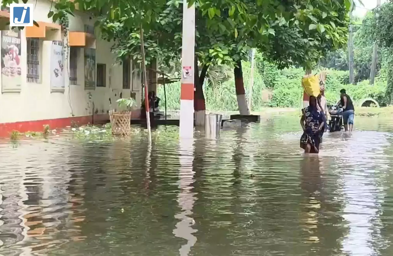 भागलपुर में गंगा का जलस्तर बढ़ा कई इलाके बाढ़ की चपेट में भागलपुर में गंगा का जलस्तर बढ़ा कई इलाके बाढ़ की चपेट में