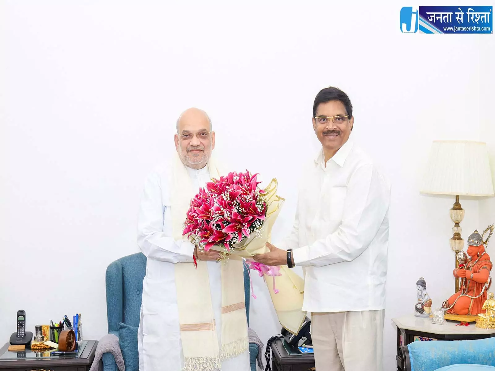राज्यपाल हरि बाबू कंभमपति ने अमित शाह से की मुलाकात राज्यपाल हरि बाबू कंभमपति ने अमित शाह से की मुलाकात