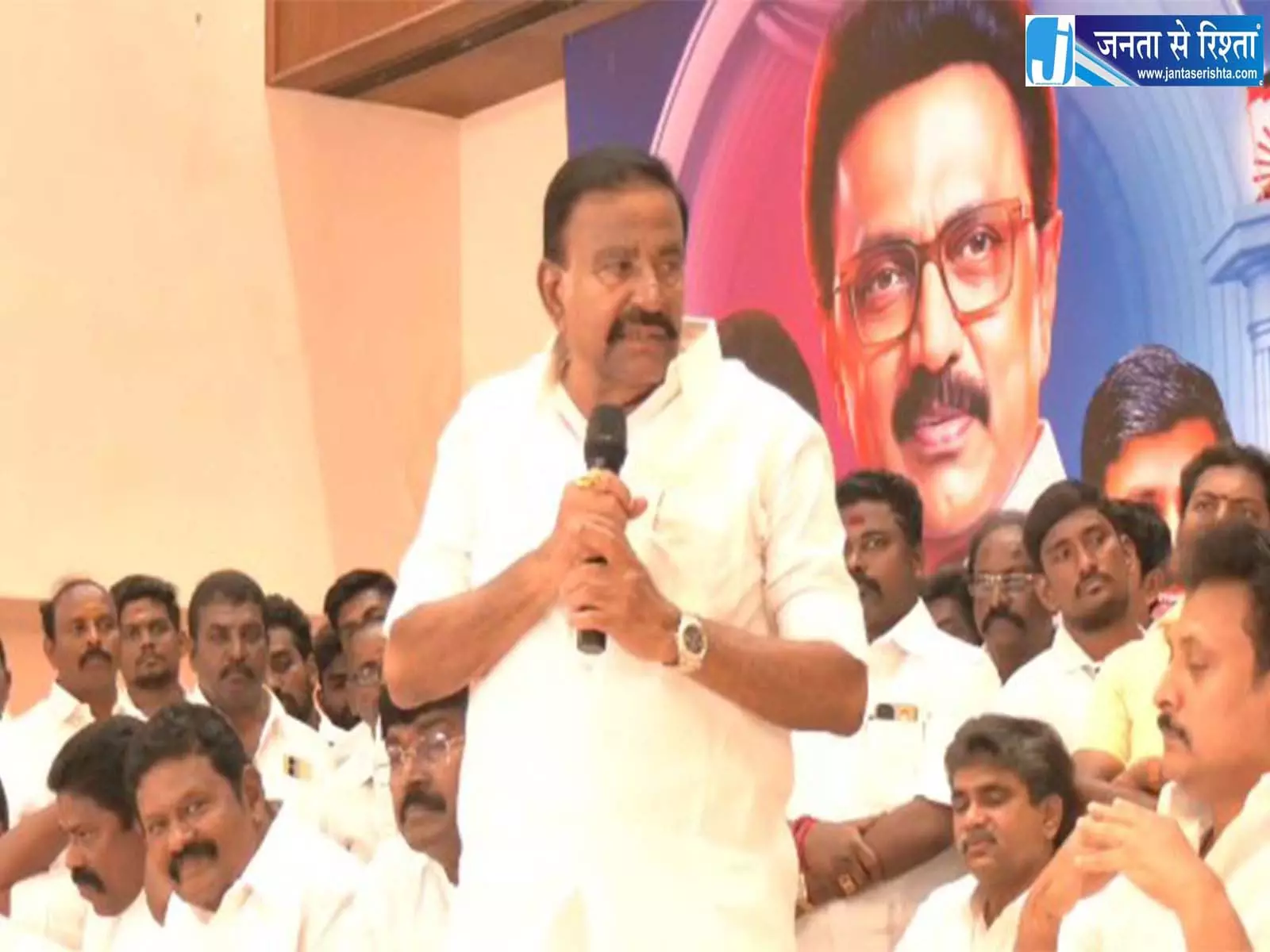 DMK मजबूत बरगद का पेड़ बनी रहेगी बोले अंबिल महेश DMK मजबूत बरगद का पेड़ बनी रहेगी बोले अंबिल महेश