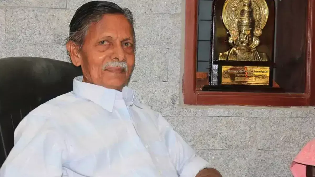 kerala: अनुभवी सिनेमैटोग्राफर टी.एन. कृष्णनकुट्टी का निधन