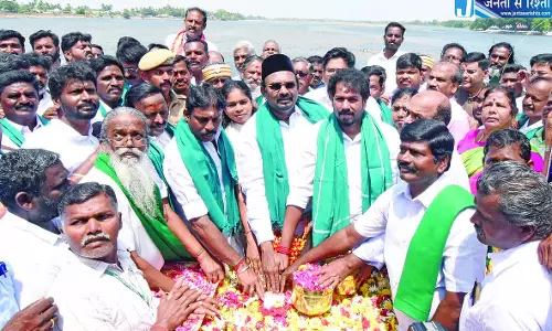 Tamil Nadu: ग्रैंड एनीकट से पानी छोड़े जाने से डेल्टा ज़िलों के किसान उत्साहित हैं
