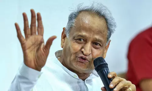 Jaipur: ‘मोदी सरकार इसरो की विरासत को निजी हाथों में देने पर तुली’: गहलोत Jaipur: ‘मोदी सरकार इसरो की विरासत को निजी हाथों में देने पर तुली’: गहलोत