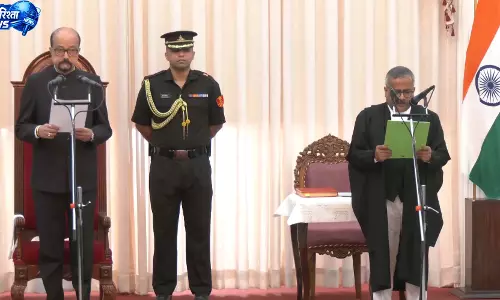 छत्तीसगढ़ के नए चीफ जस्टिस कृष्ण राम महापात्र ने ली शपथ