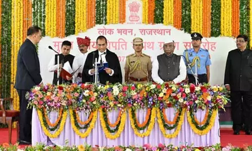 जस्टिस संजय अग्रवाल ने राजस्थान हाईकोर्ट के 44वें मुख्य न्यायाधीश के तौर पर शपथ ली