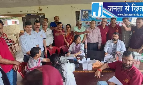 सुधेर में मुफ्त मेडिकल कैंप से 350 ग्रामीणों को फायदा हुआ सुधेर में मुफ्त मेडिकल कैंप से 350 ग्रामीणों को फायदा हुआ