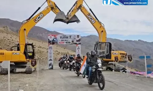 प्रोजेक्ट विजयक ने 51 राइडर्स की रैली से मनाया 16वां स्थापना दिवस