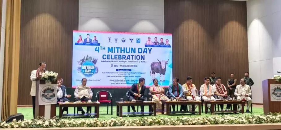 दिमा हसाओ में चौथा मिथुन दिवस मनाया गया