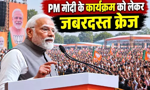 PM मोदी के कार्यक्रम को लेकर जबरदस्त क्रेज, 60 मिनट में फुल हुईं सीटें, 42 हजार से ज्यादा वेटिंग