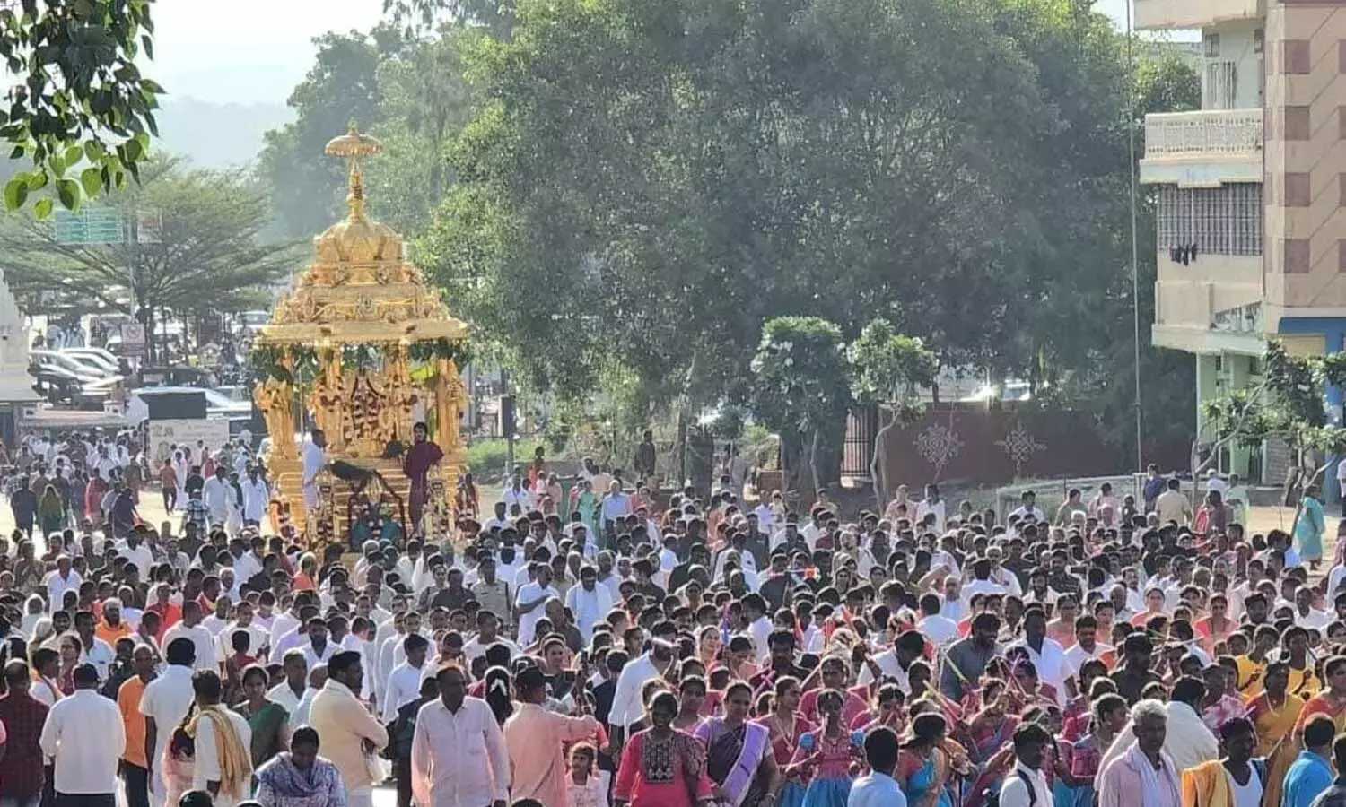 Andhra: श्रीशैलम में अरुद्र नक्षत्रम उत्सव का भव्य समापन हुआ Andhra: श्रीशैलम में अरुद्र नक्षत्रम उत्सव का भव्य समापन हुआ
