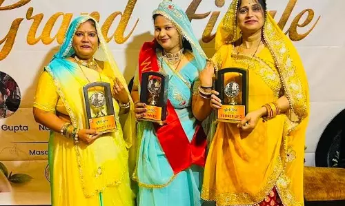 बुंदेली शेफ सीजन-4 में नैन्सी शिवहरे के सिर सजा जीत का ताज