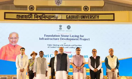 उपराष्ट्रपति राधाकृष्णन ने 110 करोड़ के विकास कार्यों का किया शिलान्यास