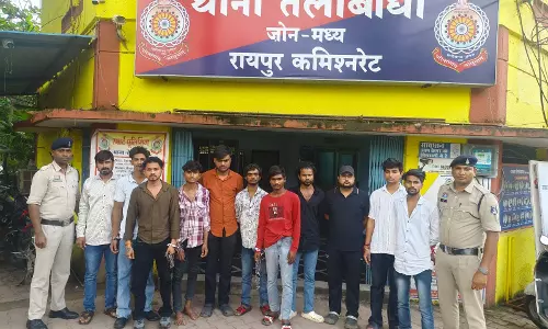 रायपुर सेंट्रल जोन में पुलिस का बड़ा अभियान, 154 गिरफ्तार