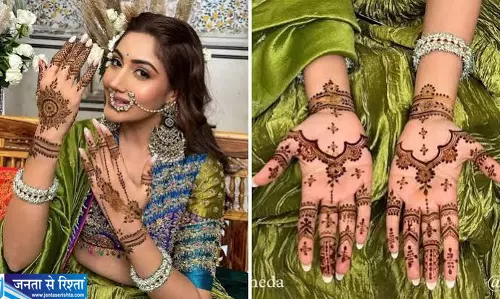तीज स्पेशल मेहंदी डिजाइन जो हर किसी को कर देंगे मंत्रमुग्ध तीज स्पेशल मेहंदी डिजाइन जो हर किसी को कर देंगे मंत्रमुग्ध
