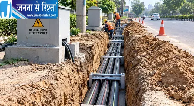 18 KM बिजली नेटवर्क भूमिगत 25 हजार लोगों को मिलेगा फायदा 18 KM बिजली नेटवर्क भूमिगत 25 हजार लोगों को मिलेगा फायदा