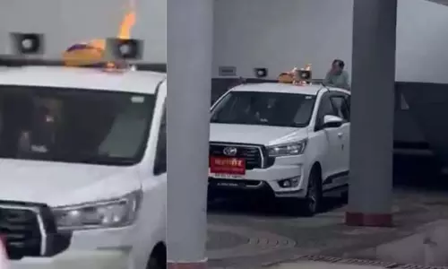 महापौर की कार में आग लगाने की कोशिश, मच गई अफरा-तफरी महापौर की कार में आग लगाने की कोशिश, मच गई अफरा-तफरी