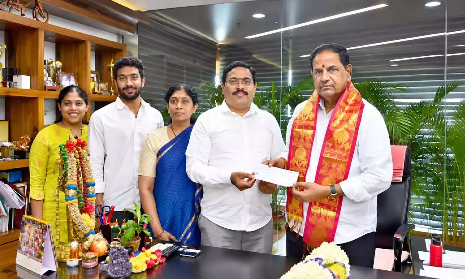 Andhra: TTD SV गोसंरक्षण ट्रस्ट को 1.11 करोड़ रुपये दान किए गए