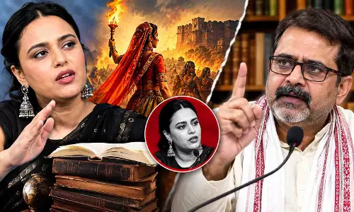 जौहर पर स्वरा भास्कर के बयान को लेकर अवध ओझा का पलटवार, इतिहास पढ़ने की दी सलाह