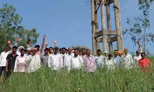 Dungarpur: पाटड़ी में जल जीवन मिशन का कार्य ठप, पानी की टंकी का निर्माण अधूरा