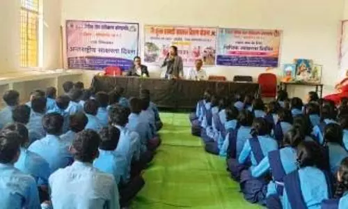 अंतर्राष्ट्रीय साक्षरता दिवस पर विद्यार्थियों को मिला कानून का ज्ञान