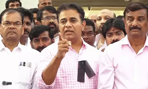 तेलंगाना विवाद में KTR का बड़ा बयान, कांग्रेस सरकार पर साधा निशाना
