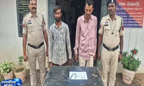 सूने मकान में चोरी का खुलासा, दो शातिर चोर गिरफ्तार
