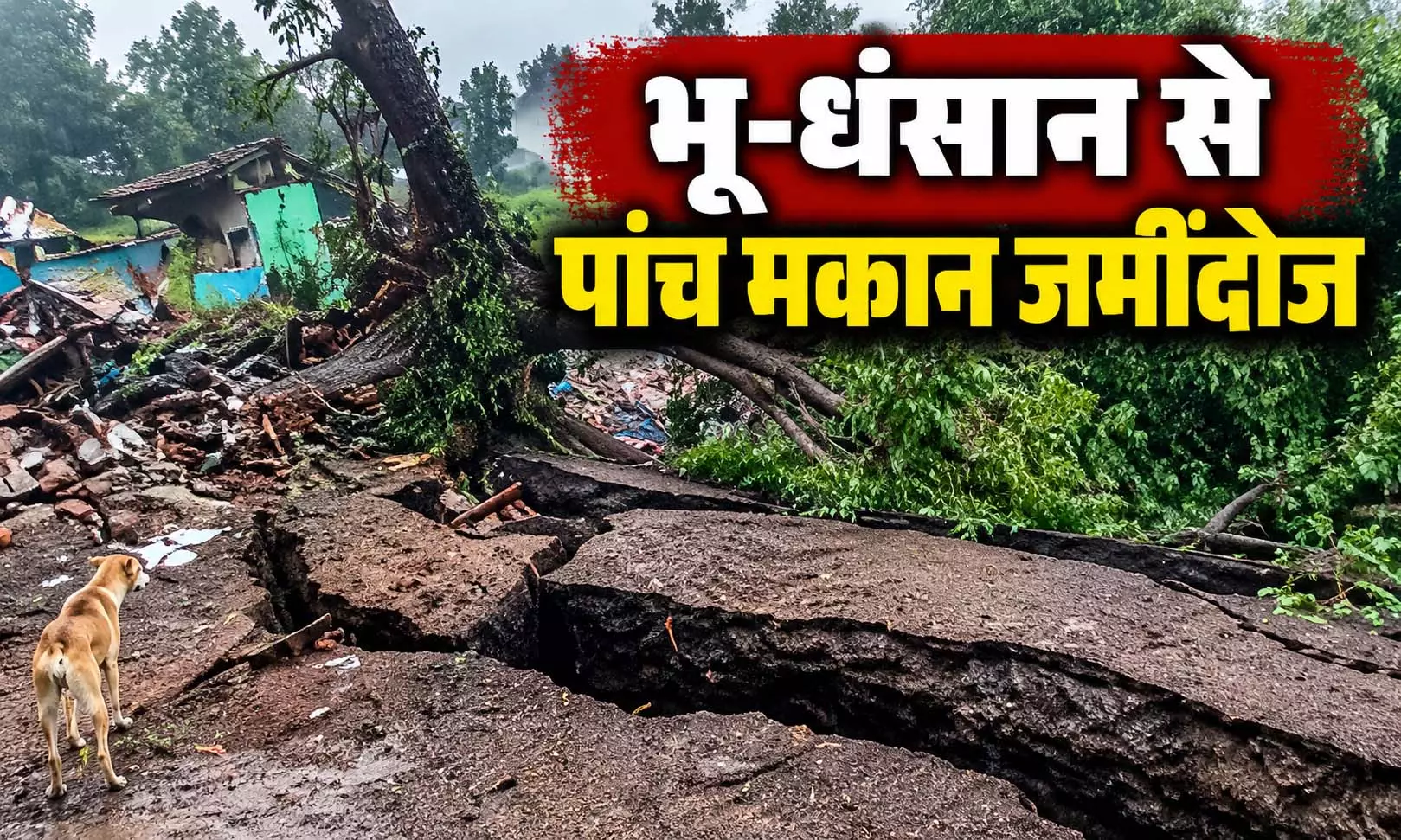 भू-धंसान से पांच मकान जमींदोज, एक बच्चे की मौत, कई घायल भू-धंसान से पांच मकान जमींदोज, एक बच्चे की मौत, कई घायल