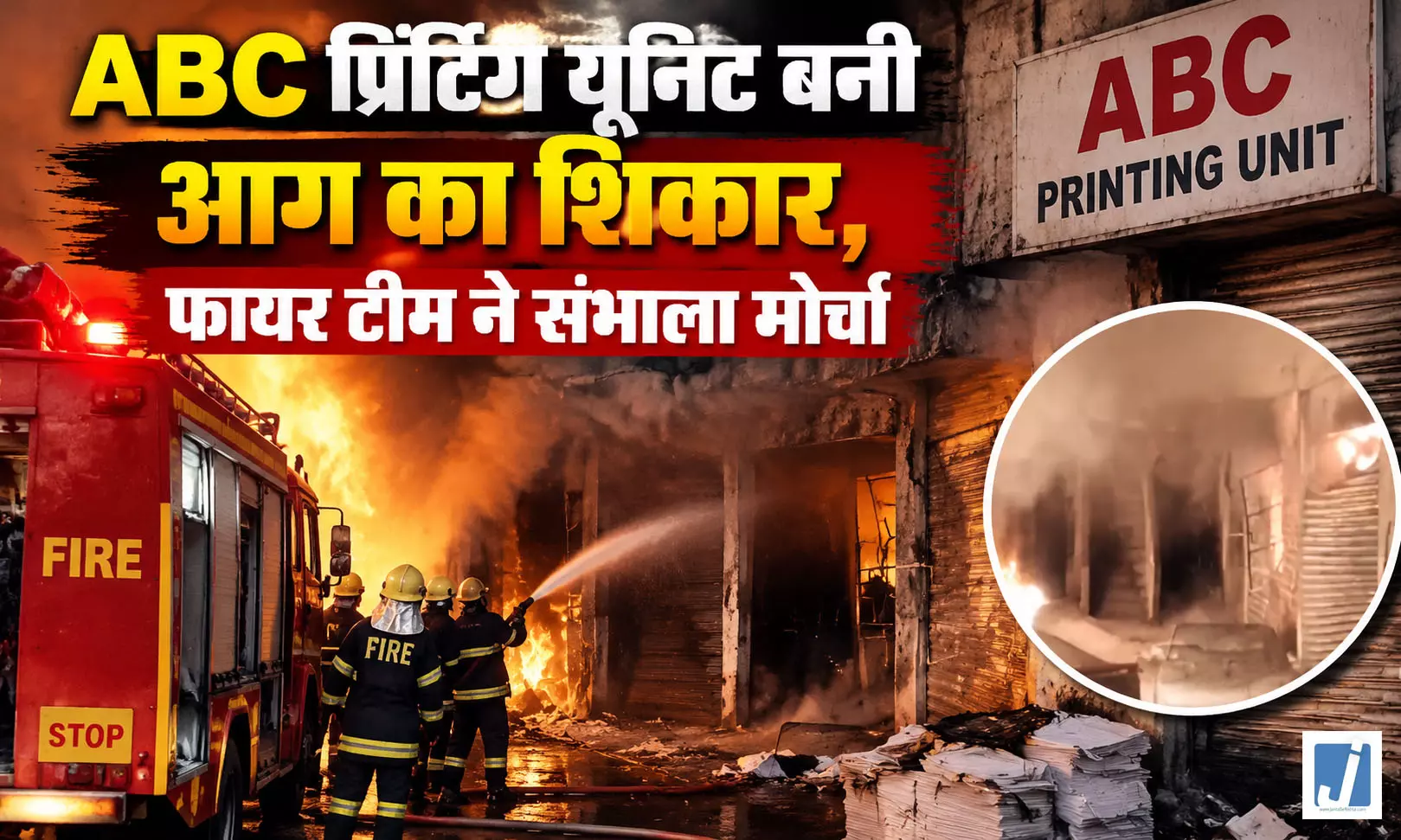 VIDEO: प्रिंटिंग यूनिट में लगी भीषण आग, दमकल की कई गाड़ियां मौके पर VIDEO: प्रिंटिंग यूनिट में लगी भीषण आग, दमकल की कई गाड़ियां मौके पर