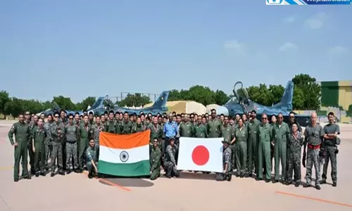 राजस्थान में आज से सैन्य शक्ति का प्रदर्शन तेजस राफेल और सुखोई भरेंगे उड़ान