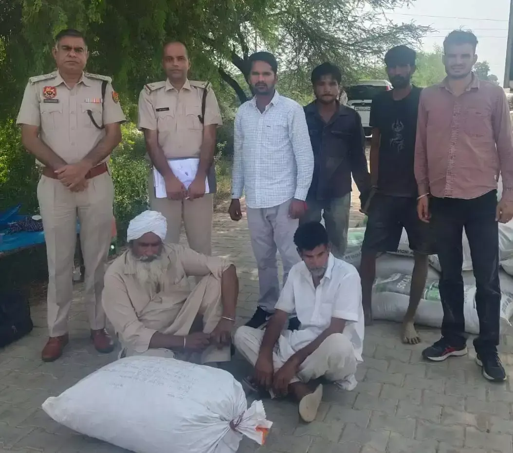 Sirsa: चूरापोस्त तस्करी पर कार्रवाई, महिला समेत तीन आरोपी गिरफ्तार Sirsa: चूरापोस्त तस्करी पर कार्रवाई, महिला समेत तीन आरोपी गिरफ्तार