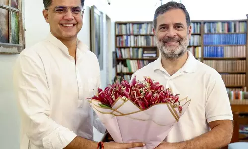पंजाब चुनाव पर पायलट की राहुल-प्रियंका से मुलाकात