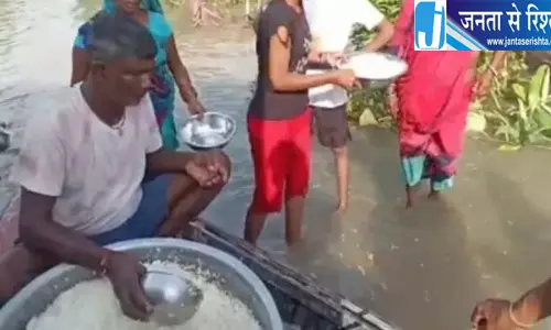 राहत शिविर में भोजन को लेकर हंगामा, बाढ़ पीड़ितों का फूटा गुस्सा, व्यवस्था पर उठे सवाल