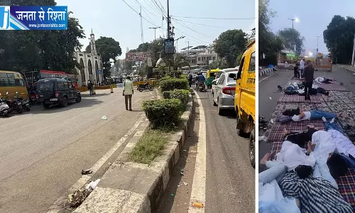 भोपाल में मेडिकल इंटर्न का प्रदर्शन जारी, स्टाइपेंड बढ़ाने की मांग को लेकर VIP रोड जाम