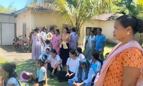 चकमा महिला संगठन का आरोप: SIR सुनवाई के दौरान हुई गोलीबारी चकमा महिला संगठन का आरोप: SIR सुनवाई के दौरान हुई गोलीबारी
