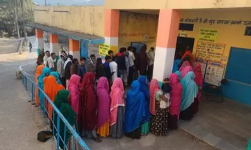 Udaipur: वल्लभनगर में मतदान का उत्साह, दोपहर एक बजे तक 63.22% वोटिंग
