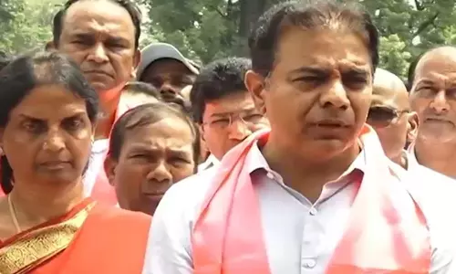 तेलंगाना विवाद: KTR ने राज्यपाल से हस्तक्षेप की मांग की