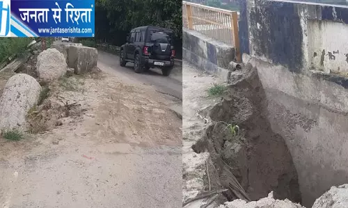 बनैली नदी पुल फिर हुआ क्षतिग्रस्त